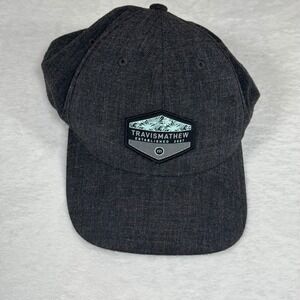 TravisMathew Sawing Logs 110 Flexfit Tech Heather Gray Adjustable‎ Snap Back Cap